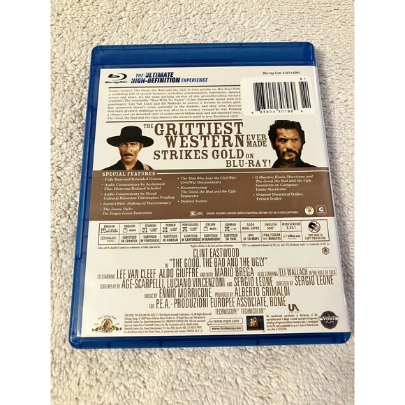 CLINT EASTWOOD – The Good, The Bad and The Ugly 2014 - Blu Ray - Tested - Picture 2 of 4